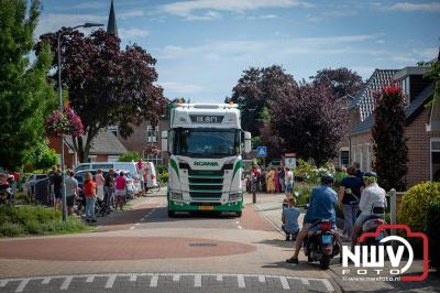 TruckRun Noord West Veluwe. Vrachtwagens Beleving en Sfeer vanaf het Jan Bakker terrein in Wezep. - © NWVFoto.nl