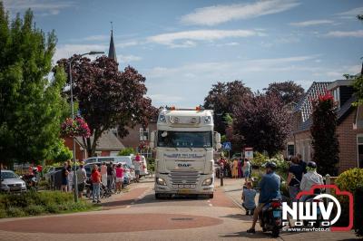 TruckRun Noord West Veluwe. Vrachtwagens Beleving en Sfeer vanaf het Jan Bakker terrein in Wezep. - © NWVFoto.nl