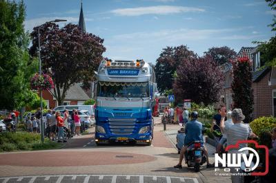 TruckRun Noord West Veluwe. Vrachtwagens Beleving en Sfeer vanaf het Jan Bakker terrein in Wezep. - © NWVFoto.nl