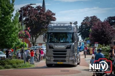 TruckRun Noord West Veluwe. Vrachtwagens Beleving en Sfeer vanaf het Jan Bakker terrein in Wezep. - © NWVFoto.nl