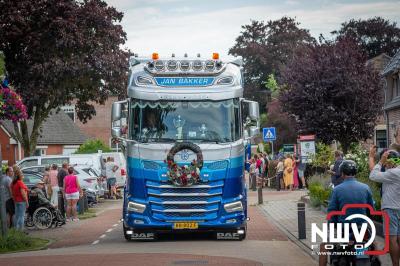 TruckRun Noord West Veluwe. Vrachtwagens Beleving en Sfeer vanaf het Jan Bakker terrein in Wezep. - © NWVFoto.nl