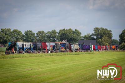 TruckRun Noord West Veluwe. Vrachtwagens Beleving en Sfeer vanaf het Jan Bakker terrein in Wezep. - © NWVFoto.nl