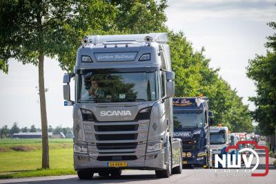 TruckRun Noord West Veluwe. Vrachtwagens Beleving en Sfeer vanaf het Jan Bakker terrein in Wezep. - © NWVFoto.nl