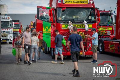 TruckRun Noord West Veluwe. Vrachtwagens Beleving en Sfeer vanaf het Jan Bakker terrein in Wezep. - © NWVFoto.nl