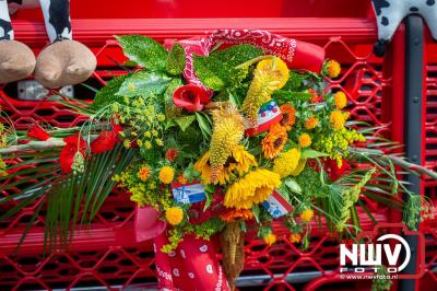 TruckRun Noord West Veluwe. Vrachtwagens Beleving en Sfeer vanaf het Jan Bakker terrein in Wezep. - © NWVFoto.nl