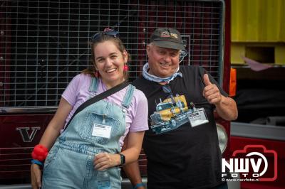 TruckRun Noord West Veluwe. Vrachtwagens Beleving en Sfeer vanaf het Jan Bakker terrein in Wezep. - © NWVFoto.nl