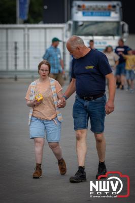 TruckRun Noord West Veluwe. Vrachtwagens Beleving en Sfeer vanaf het Jan Bakker terrein in Wezep. - © NWVFoto.nl