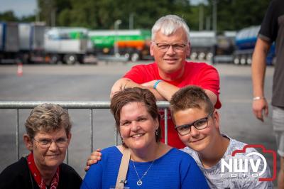 TruckRun Noord West Veluwe. Vrachtwagens Beleving en Sfeer vanaf het Jan Bakker terrein in Wezep. - © NWVFoto.nl