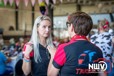TruckRun Noord West Veluwe. Vrachtwagens Beleving en Sfeer vanaf het Jan Bakker terrein in Wezep. - © NWVFoto.nl