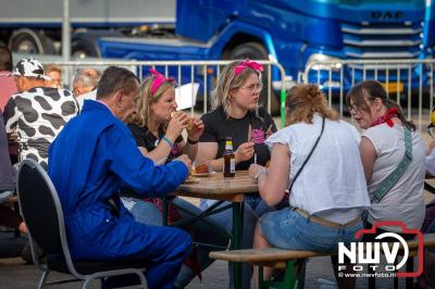 TruckRun Noord West Veluwe. Vrachtwagens Beleving en Sfeer vanaf het Jan Bakker terrein in Wezep. - © NWVFoto.nl