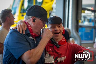 TruckRun Noord West Veluwe. Vrachtwagens Beleving en Sfeer vanaf het Jan Bakker terrein in Wezep. - © NWVFoto.nl