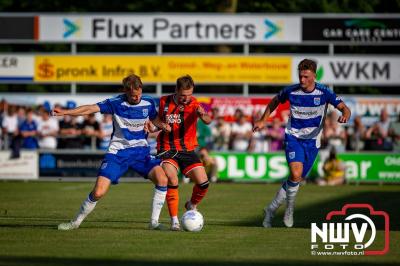 In Oldebroek op Sportpark van Owios speelde vrijdag PEC Zwolle zijn eerst oefenduel tegen het  Schotse Dundee United en wist deze met 2-1 te winnen. - © NWVFoto.nl