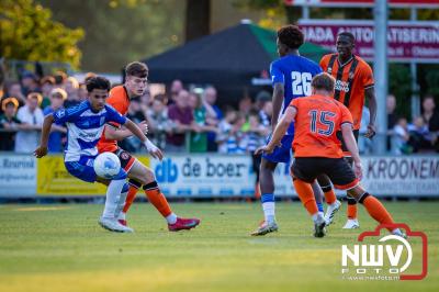 In Oldebroek op Sportpark van Owios speelde vrijdag PEC Zwolle zijn eerst oefenduel tegen het  Schotse Dundee United en wist deze met 2-1 te winnen. - © NWVFoto.nl