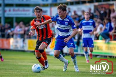 In Oldebroek op Sportpark van Owios speelde vrijdag PEC Zwolle zijn eerst oefenduel tegen het  Schotse Dundee United en wist deze met 2-1 te winnen. - © NWVFoto.nl