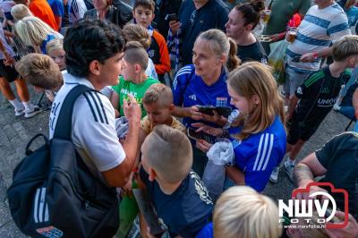 In Oldebroek op Sportpark van Owios speelde vrijdag PEC Zwolle zijn eerst oefenduel tegen het  Schotse Dundee United en wist deze met 2-1 te winnen. - © NWVFoto.nl