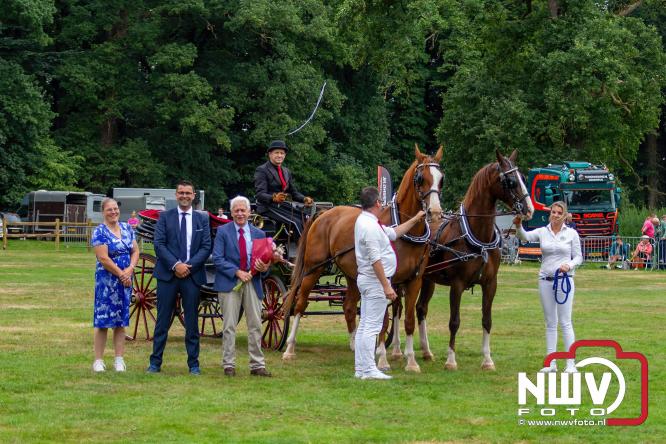 Paardensporttraditie: 80 jaar Fokdag en Concours op Landgoed Zwaluwenburg 't Harde. - © NWVFoto.nl