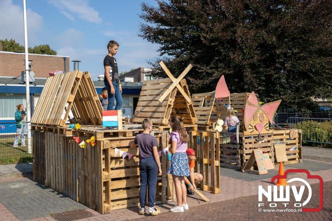 Huttenfeest bij dorpshuis De Deel Doornspijk voor kinderen uit Doornspijk en de Hoge Enk. - © NWVFoto.nl