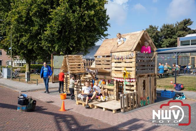 Huttenfeest bij dorpshuis De Deel Doornspijk voor kinderen uit Doornspijk en de Hoge Enk. - © NWVFoto.nl