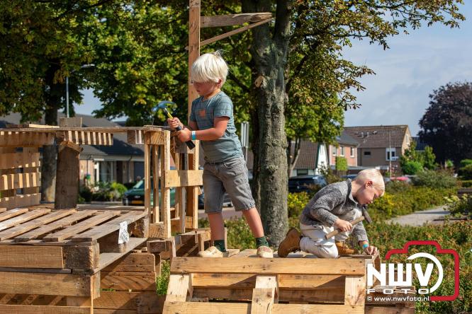 Huttenfeest bij dorpshuis De Deel Doornspijk voor kinderen uit Doornspijk en de Hoge Enk. - © NWVFoto.nl