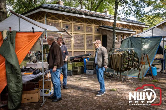 Tijdens Open Monumentendag konden liefhebbers gratis het museum terrein van het ASK boven op de Knobbel bezoeken. - © NWVFoto.nl