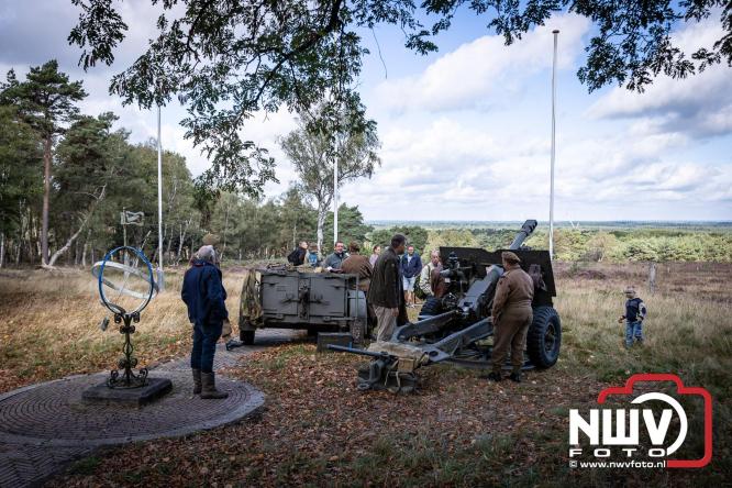 Tijdens Open Monumentendag konden liefhebbers gratis het museum terrein van het ASK boven op de Knobbel bezoeken. - © NWVFoto.nl
