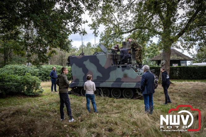 Tijdens Open Monumentendag konden liefhebbers gratis het museum terrein van het ASK boven op de Knobbel bezoeken. - © NWVFoto.nl