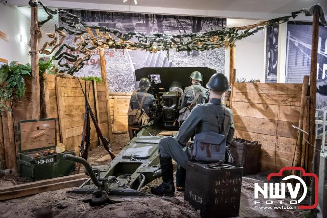 Tijdens Open Monumentendag konden liefhebbers gratis het museum terrein van het ASK boven op de Knobbel bezoeken. - © NWVFoto.nl