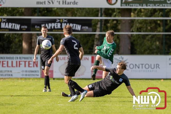 Wederom thuisverlies s.v. ’t Harde. - © NWVFoto.nl
