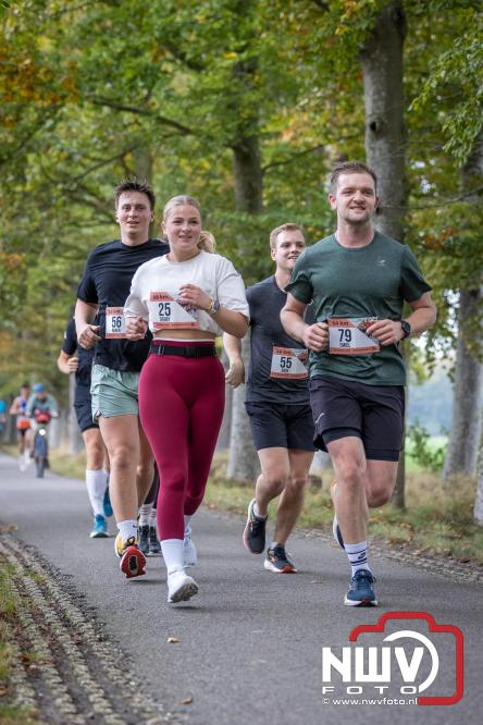 Run Oldebroek 2025 trekt opnieuw veel deelnemers die rennen voor het werk van GlobalRize. - © NWVFoto.nl