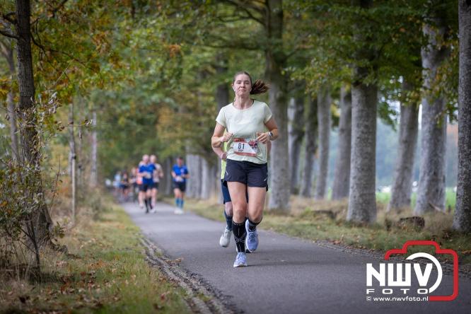 Run Oldebroek 2025 trekt opnieuw veel deelnemers die rennen voor het werk van GlobalRize. - © NWVFoto.nl