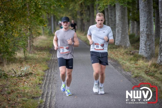 Run Oldebroek 2025 trekt opnieuw veel deelnemers die rennen voor het werk van GlobalRize. - © NWVFoto.nl