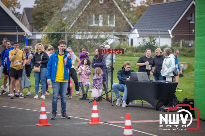 Run Oldebroek 2025 trekt opnieuw veel deelnemers die rennen voor het werk van GlobalRize. - © NWVFoto.nl