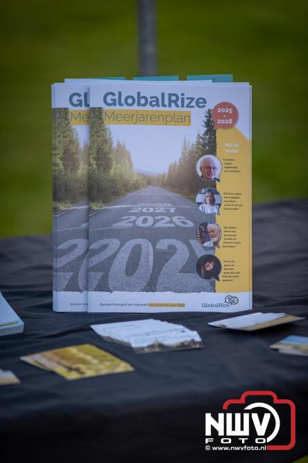 Run Oldebroek 2025 trekt opnieuw veel deelnemers die rennen voor het werk van GlobalRize. - © NWVFoto.nl