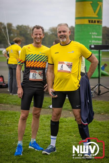 Run Oldebroek 2025 trekt opnieuw veel deelnemers die rennen voor het werk van GlobalRize. - © NWVFoto.nl