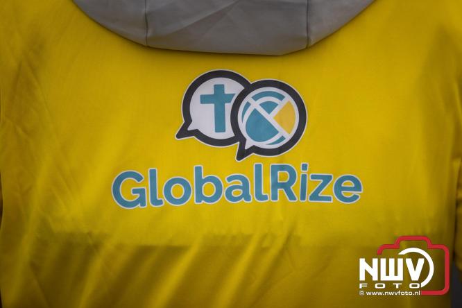 Run Oldebroek 2025 trekt opnieuw veel deelnemers die rennen voor het werk van GlobalRize. - © NWVFoto.nl