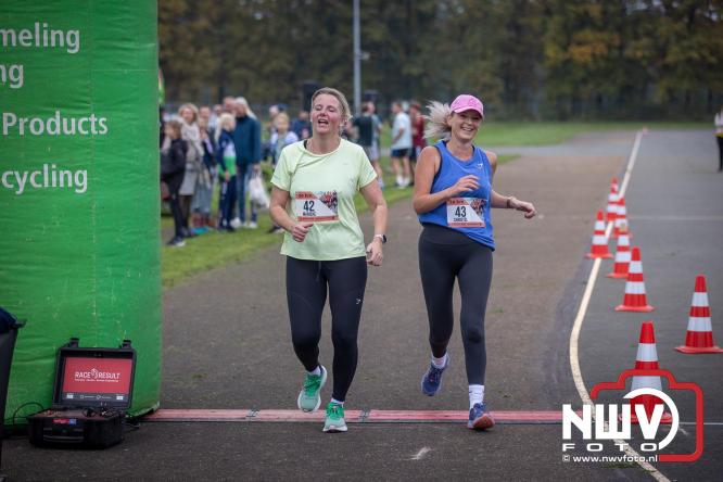 Run Oldebroek 2025 trekt opnieuw veel deelnemers die rennen voor het werk van GlobalRize. - © NWVFoto.nl