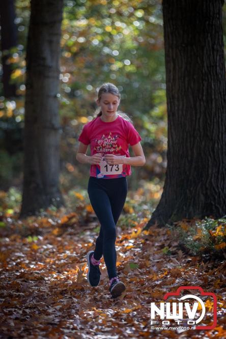 A.Vogelloop door de bossen op 't Harde  levert 17.000 euro op voor het Mooi Leven Huis in Zwolle. - © NWVFoto.nl