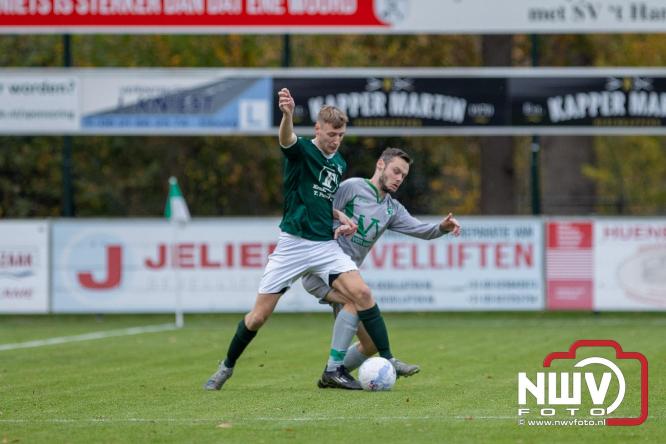 De wedstrijd sv 't Harde tegen de Oldebroeker buurman Owios werd op eigen veld gewonnen door 't Harde met 1-0 - &copy; NWVFoto.nl