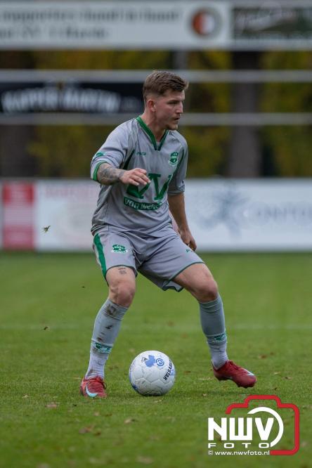De wedstrijd sv 't Harde tegen de Oldebroeker buurman Owios werd op eigen veld gewonnen door 't Harde met 1-0 - &copy; NWVFoto.nl