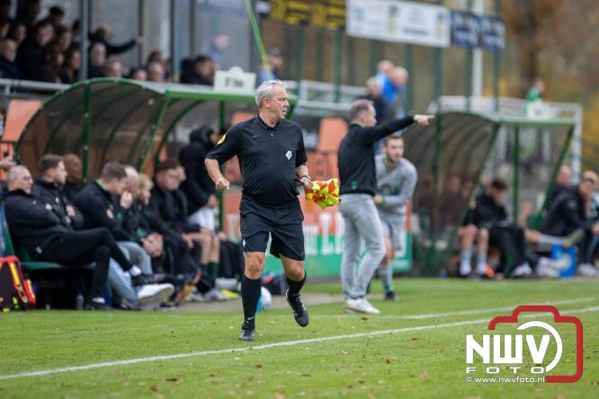 De wedstrijd sv 't Harde tegen de Oldebroeker buurman Owios werd op eigen veld gewonnen door 't Harde met 1-0 - &copy; NWVFoto.nl