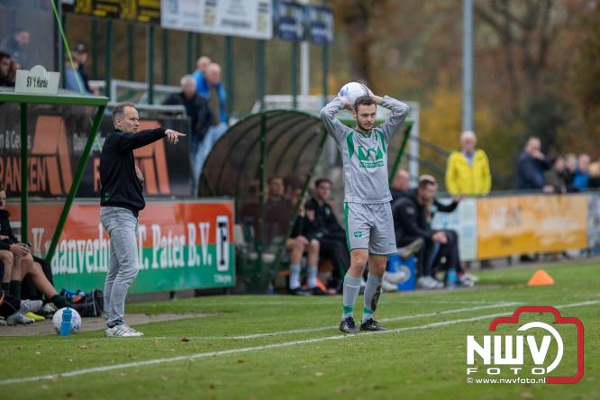 De wedstrijd sv 't Harde tegen de Oldebroeker buurman Owios werd op eigen veld gewonnen door 't Harde met 1-0 - &copy; NWVFoto.nl