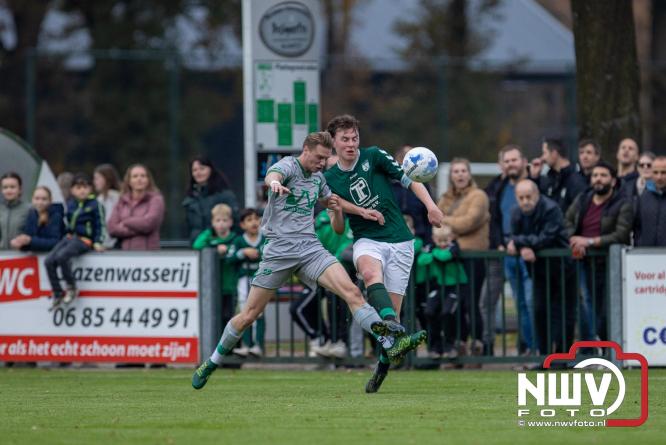 De wedstrijd sv 't Harde tegen de Oldebroeker buurman Owios werd op eigen veld gewonnen door 't Harde met 1-0 - &copy; NWVFoto.nl
