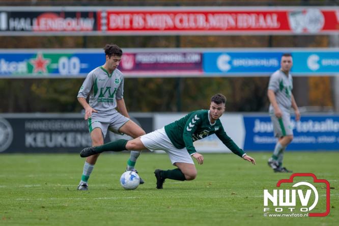 De wedstrijd sv 't Harde tegen de Oldebroeker buurman Owios werd op eigen veld gewonnen door 't Harde met 1-0 - &copy; NWVFoto.nl
