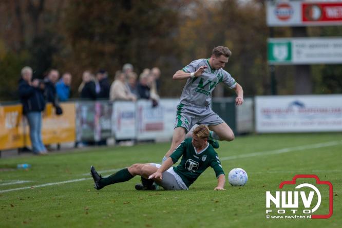 De wedstrijd sv 't Harde tegen de Oldebroeker buurman Owios werd op eigen veld gewonnen door 't Harde met 1-0 - &copy; NWVFoto.nl