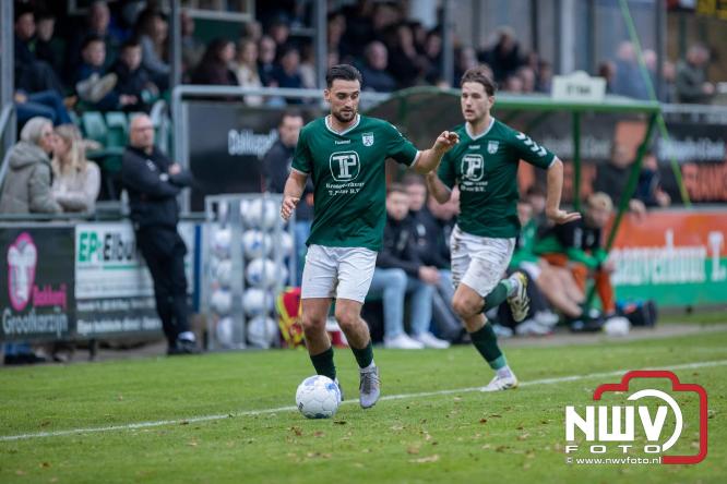 De wedstrijd sv 't Harde tegen de Oldebroeker buurman Owios werd op eigen veld gewonnen door 't Harde met 1-0 - &copy; NWVFoto.nl