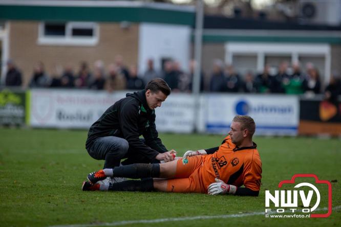 De wedstrijd sv 't Harde tegen de Oldebroeker buurman Owios werd op eigen veld gewonnen door 't Harde met 1-0 - &copy; NWVFoto.nl