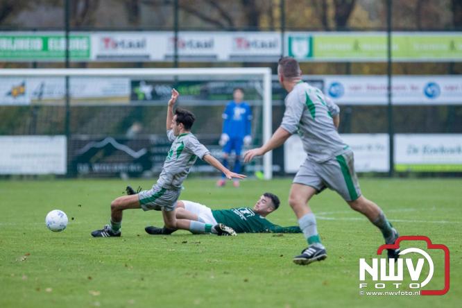 De wedstrijd sv 't Harde tegen de Oldebroeker buurman Owios werd op eigen veld gewonnen door 't Harde met 1-0 - &copy; NWVFoto.nl