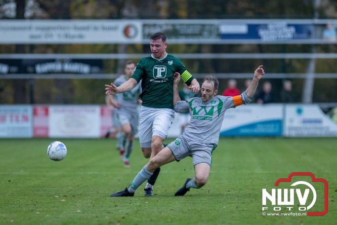De wedstrijd sv 't Harde tegen de Oldebroeker buurman Owios werd op eigen veld gewonnen door 't Harde met 1-0 - &copy; NWVFoto.nl