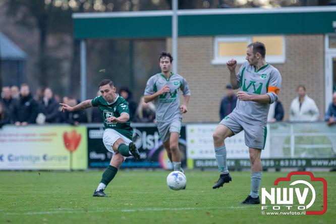 De wedstrijd sv 't Harde tegen de Oldebroeker buurman Owios werd op eigen veld gewonnen door 't Harde met 1-0 - &copy; NWVFoto.nl