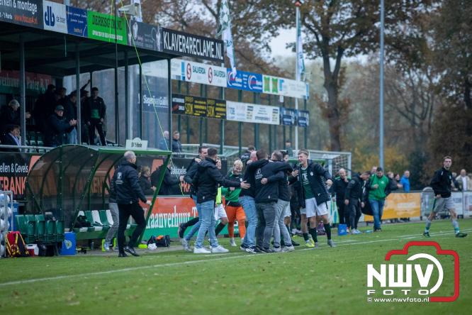 De wedstrijd sv 't Harde tegen de Oldebroeker buurman Owios werd op eigen veld gewonnen door 't Harde met 1-0 - &copy; NWVFoto.nl